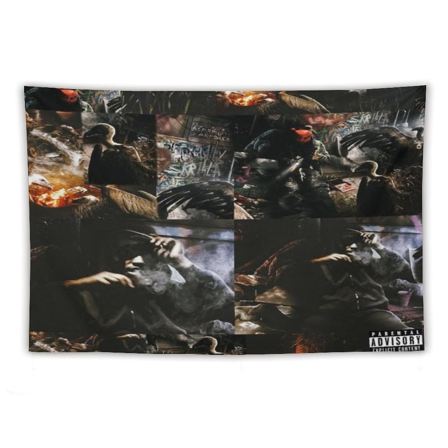 Zombie Love Kensington Paradise (Deluxe) Tapestry