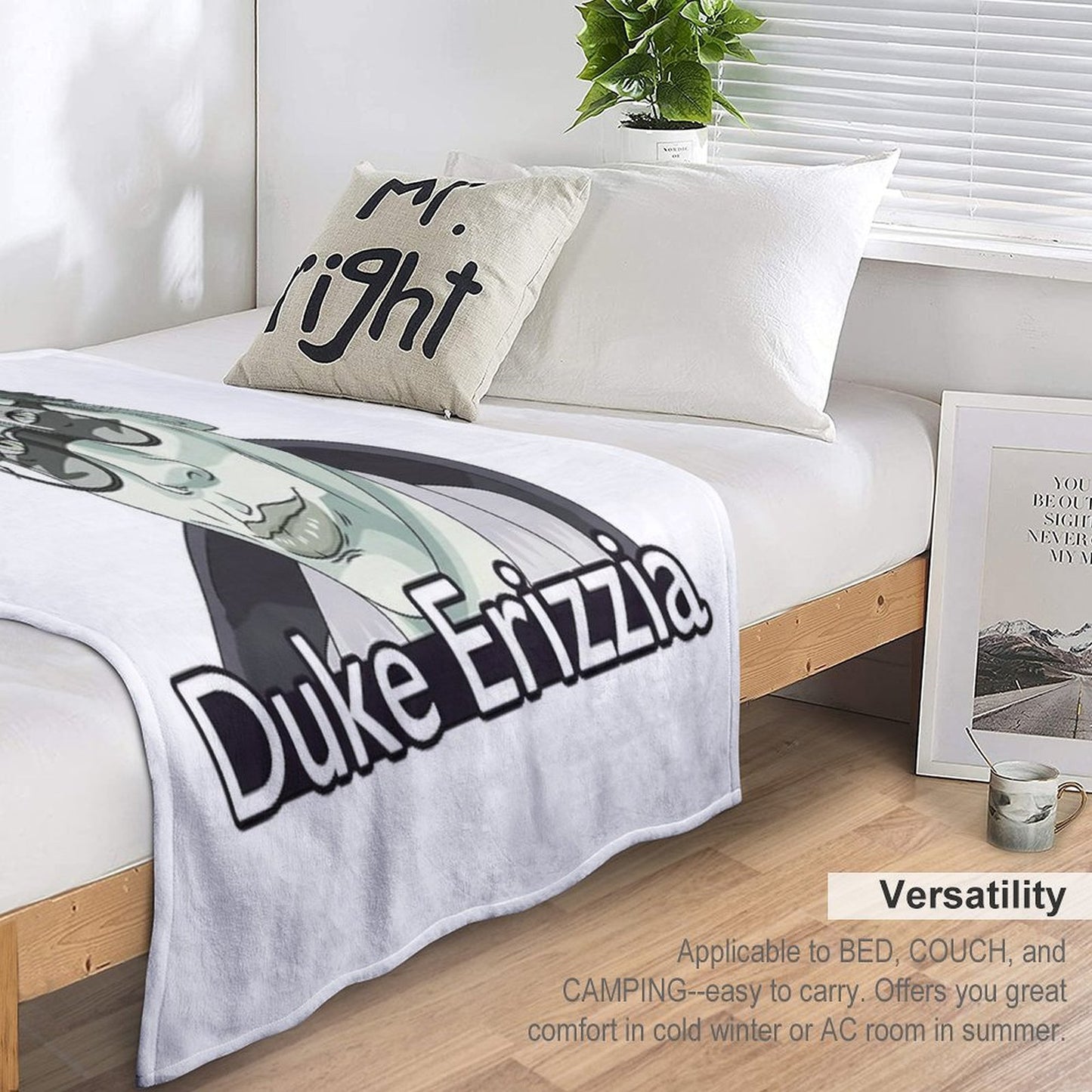 Deepwoken Duke Erizzia Throw Blanket