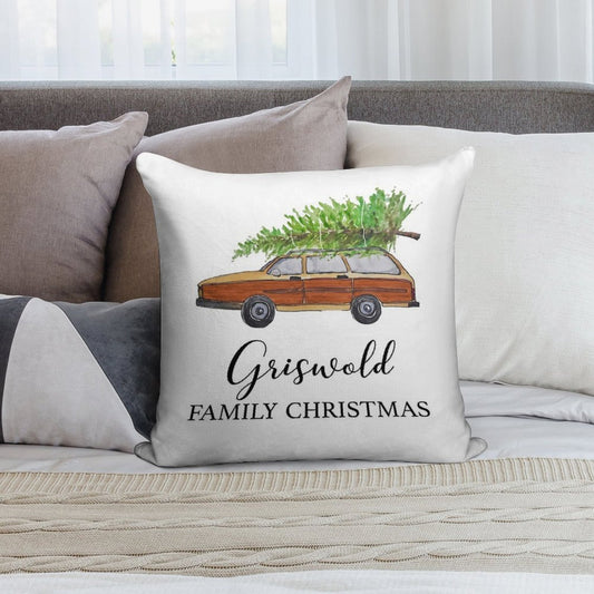 Christmas Vacation Griswold Family Christmas Soft High-Density Material Throw Pillow