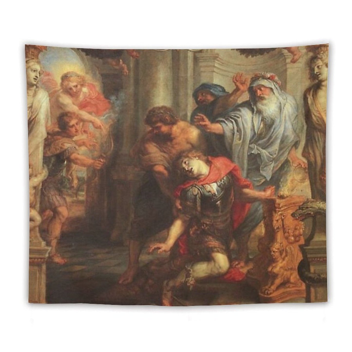 I No Longer Fear The Razor Guarding My Heel Tapestry