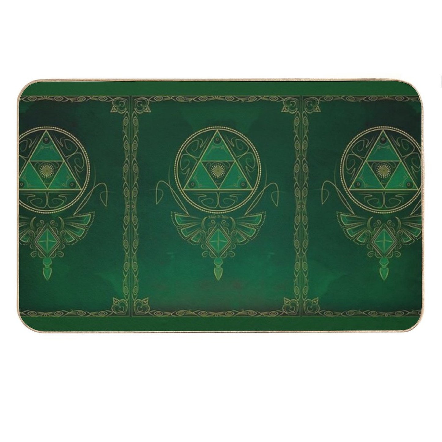 ~Green Courage~ Bath Mat