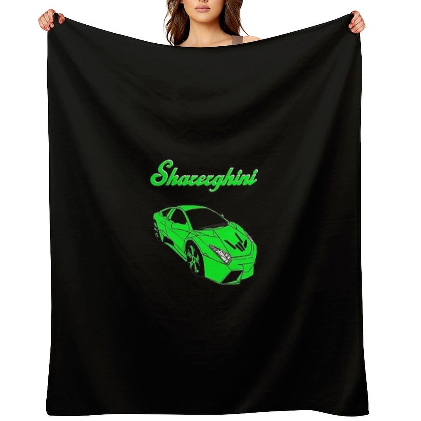 Sharerghini, Sharerghini Merch,sharerghini Green, Sharerghini Hoodie, Sharerghini T Shirt, Sharer Car, Share, Throw Blanket