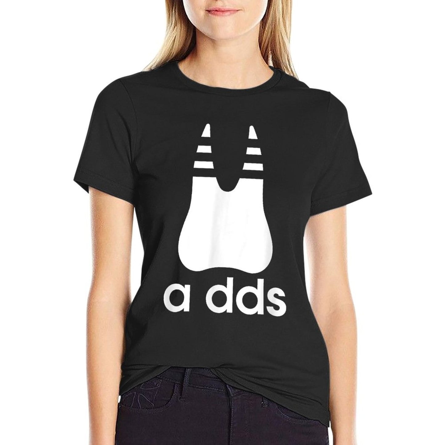 A DDS - Funny Dentist Dentistry Dental Medicine Dental Nurse T-Shirt