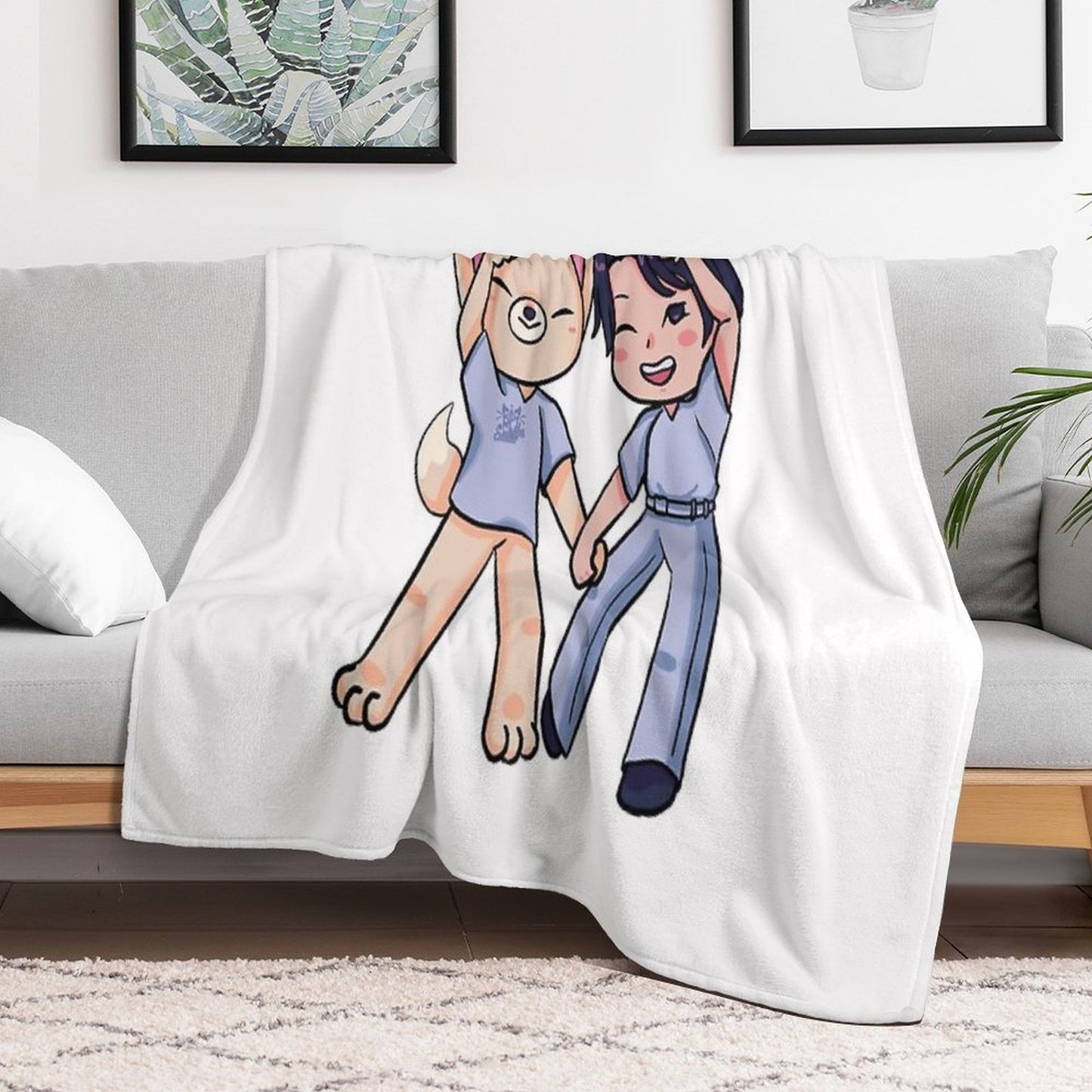 Stray Kids - SKZOO - I.N Throw Blanket