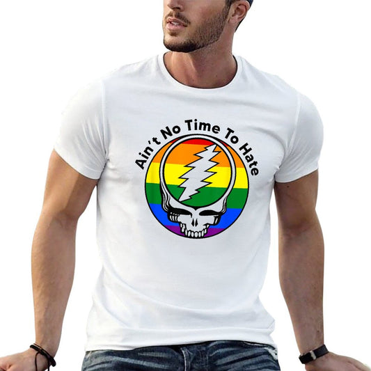 LGBT Pride Ain’t No Time To Hate Trendy Pattern T-Shirt