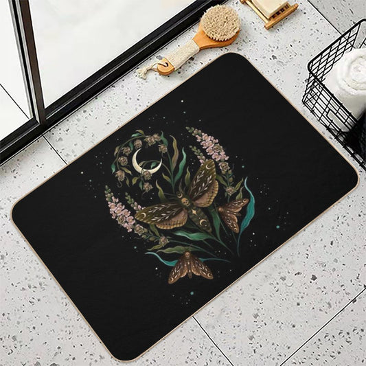 Death's Head Bath Mat