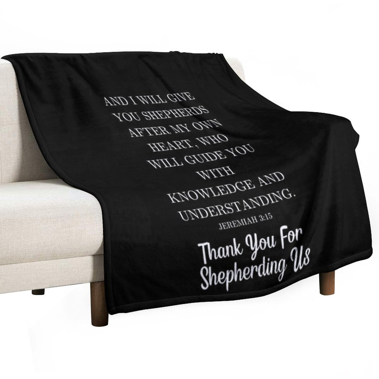 Pastor Appreciation Throw Blanket