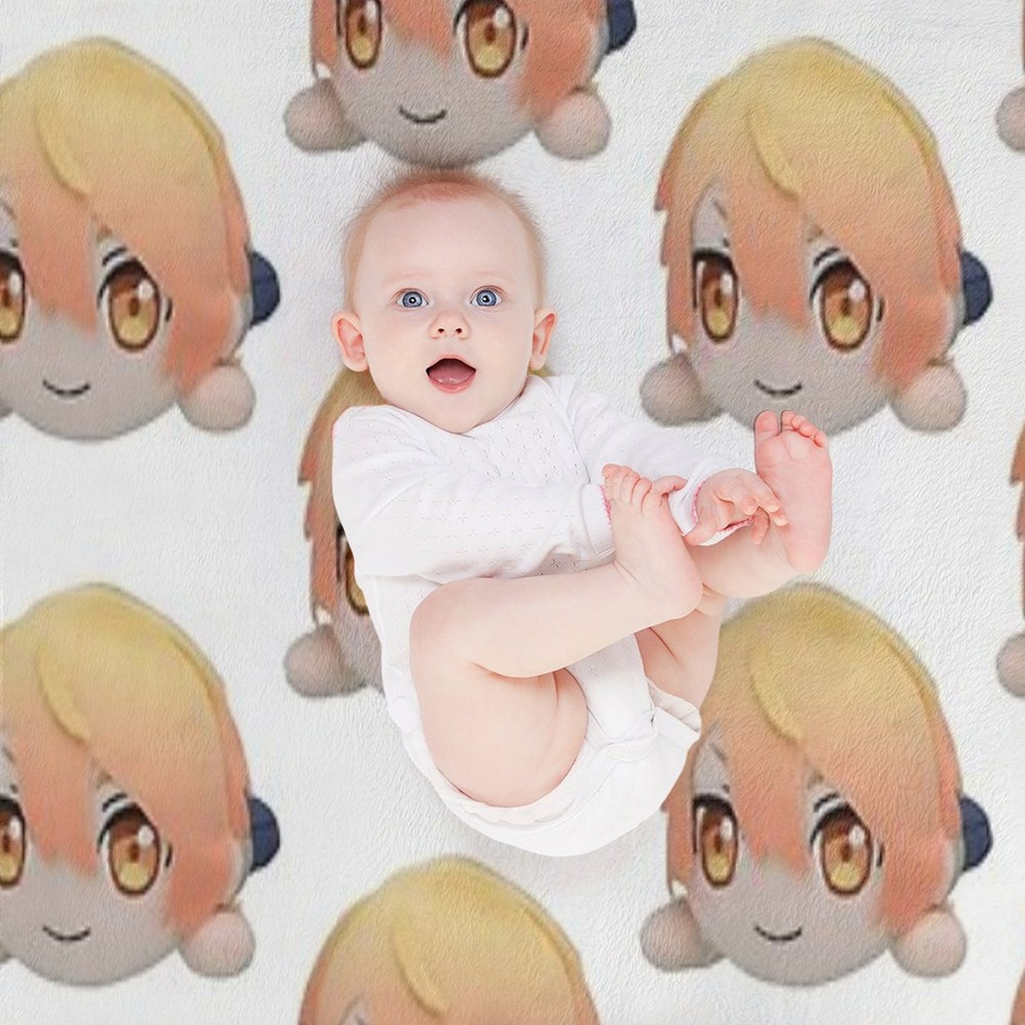 Tsukasa Tenma Plush Throw Blanket