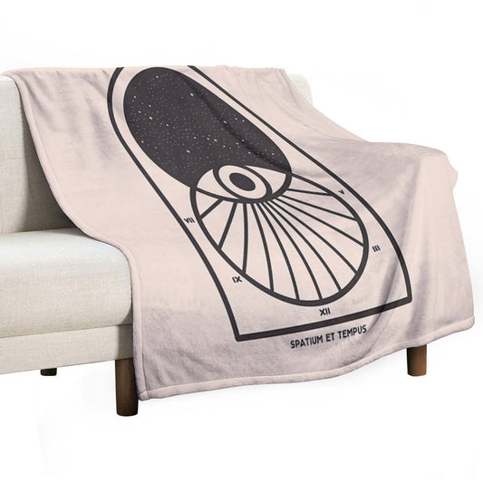 Space And Time Throw Blanket