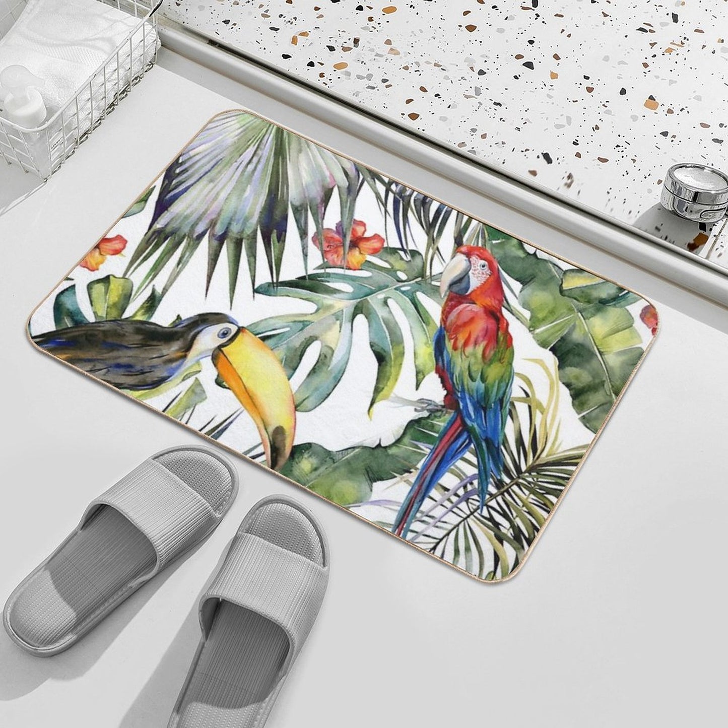 TROPICAL JUNGLE Bath Mat