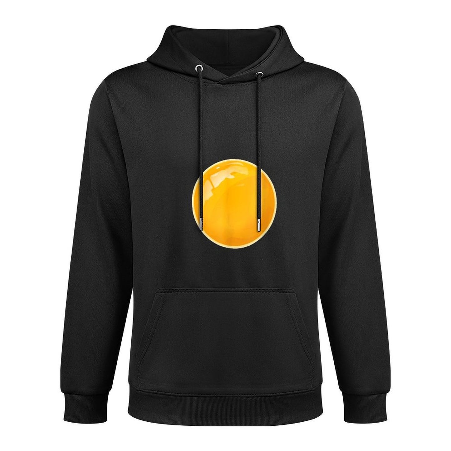 Fried Egg Costume - Funny Pregnancy Halloween Shrink-Resistant Hoodie