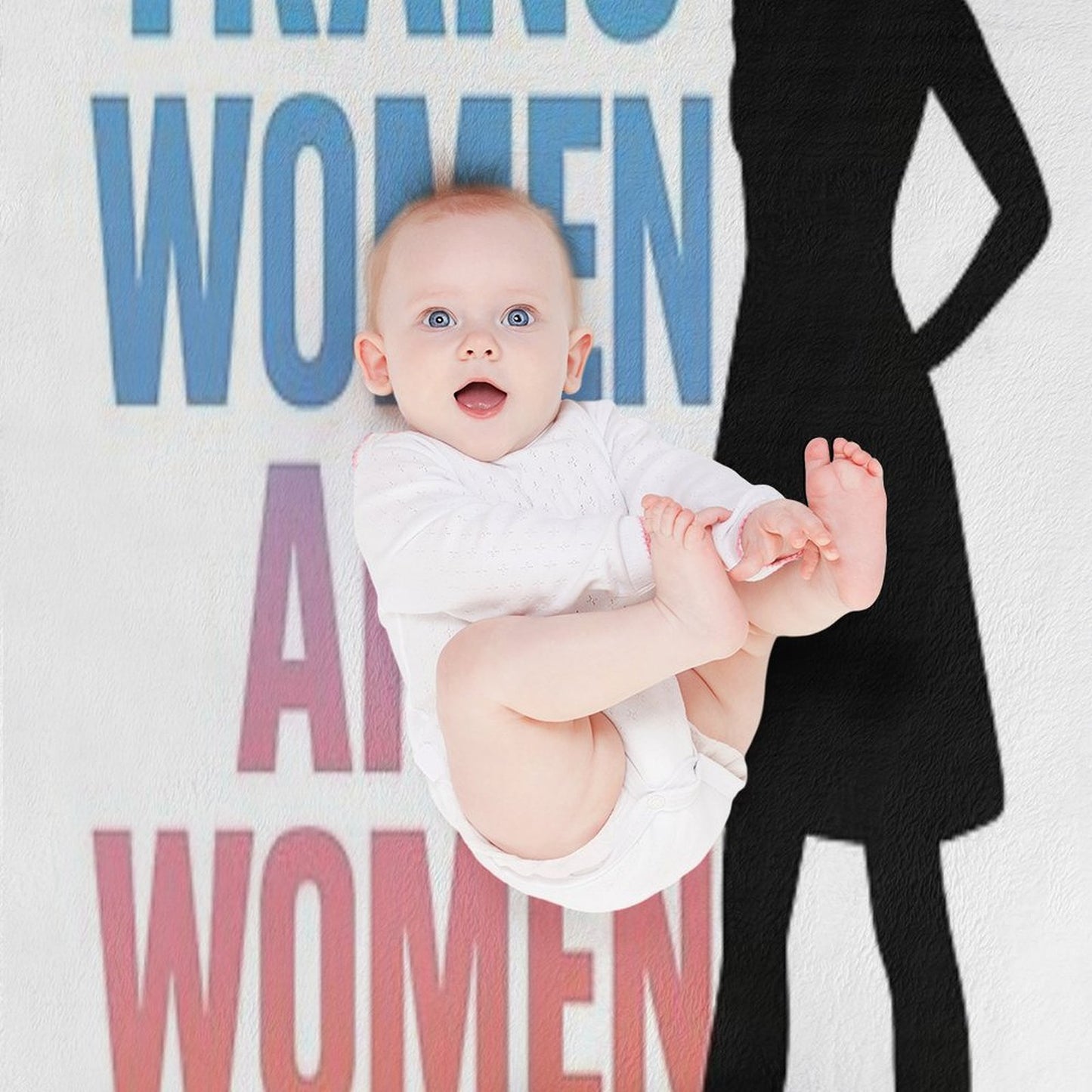 Trans Women Are Women Throw Blanket