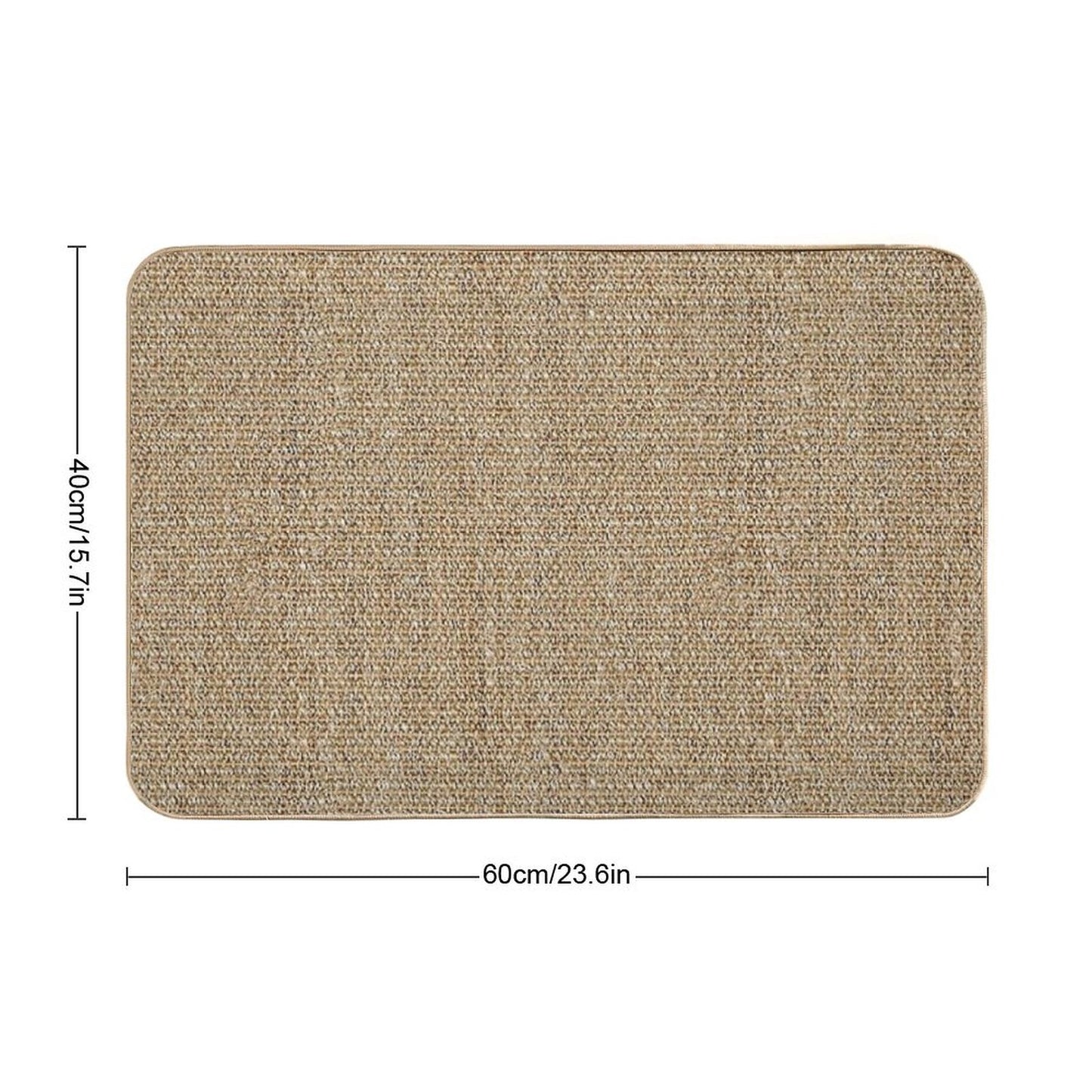 Sisal Farm Style Sack Cloth Sackcloth Bath Mat