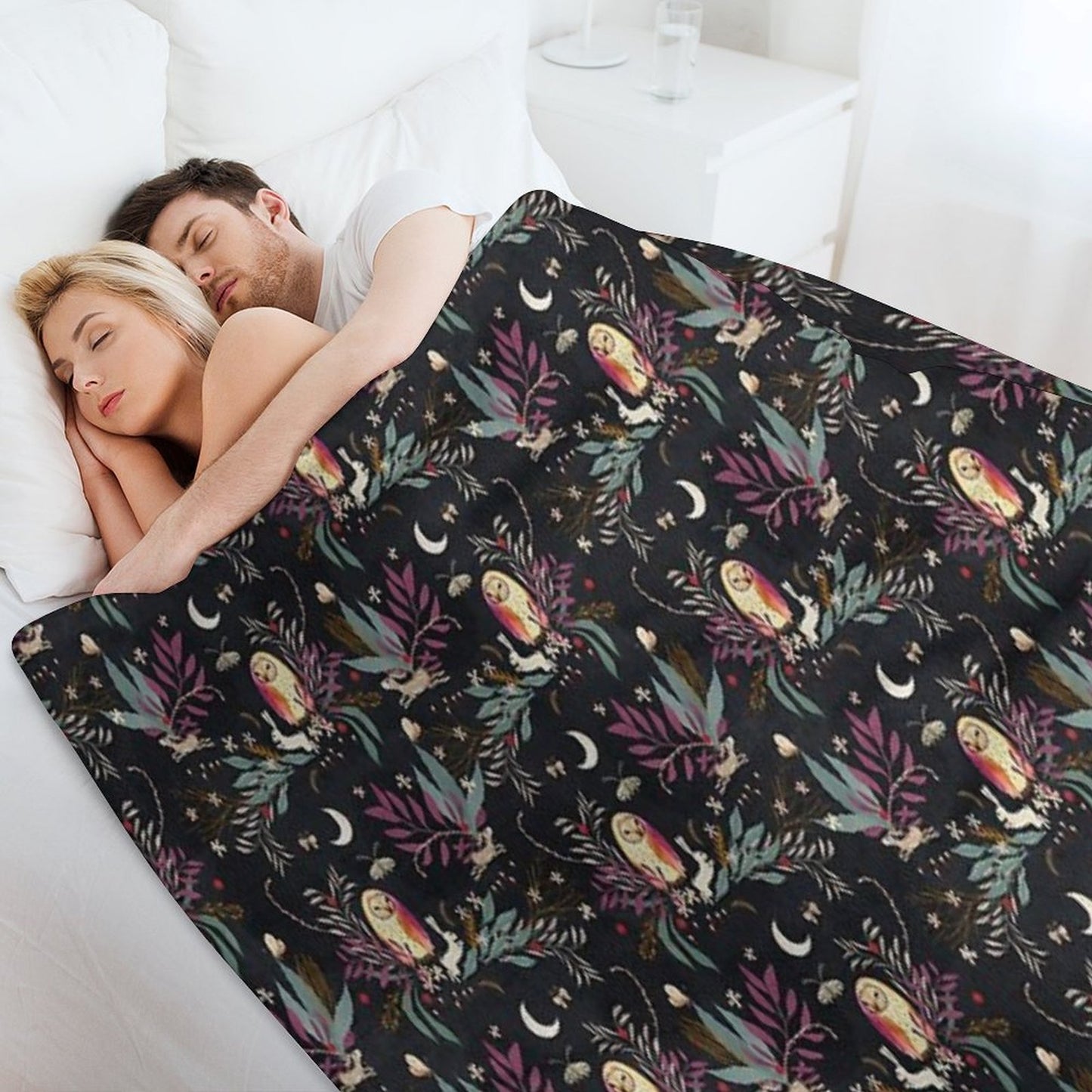 In The Night Garden Throw Blanket