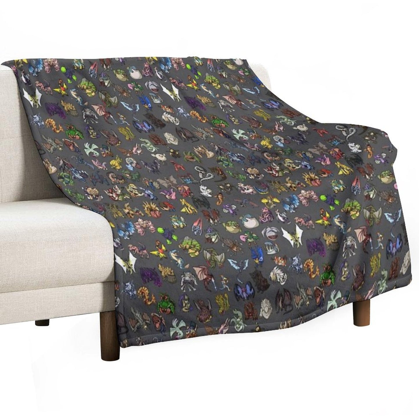 Monster Hunter Throw Blanket