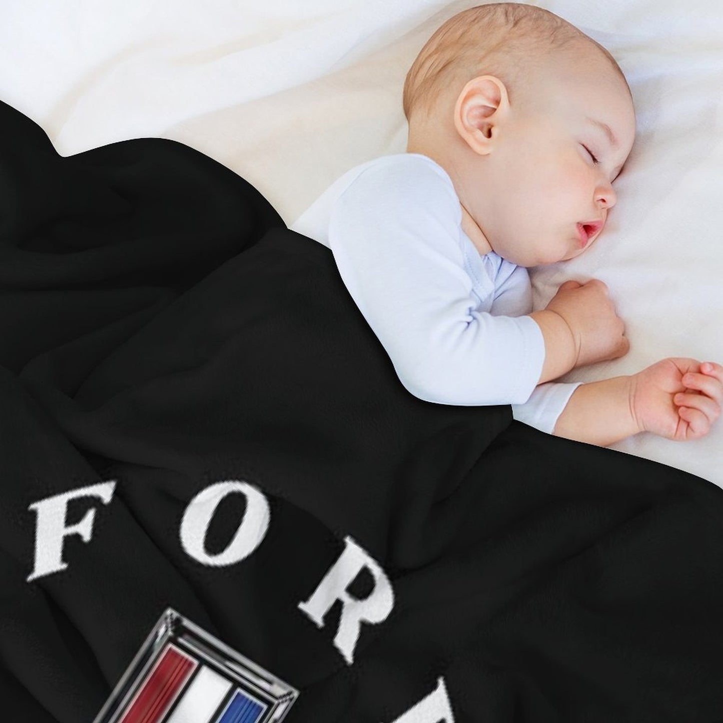 Ford Mustang Logo COLOUR Throw Blanket