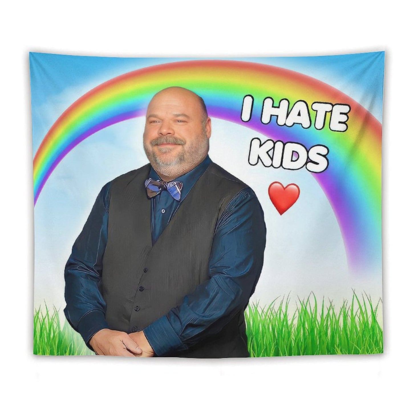 Bertram Endearment - I Hat Kids Tapestry
