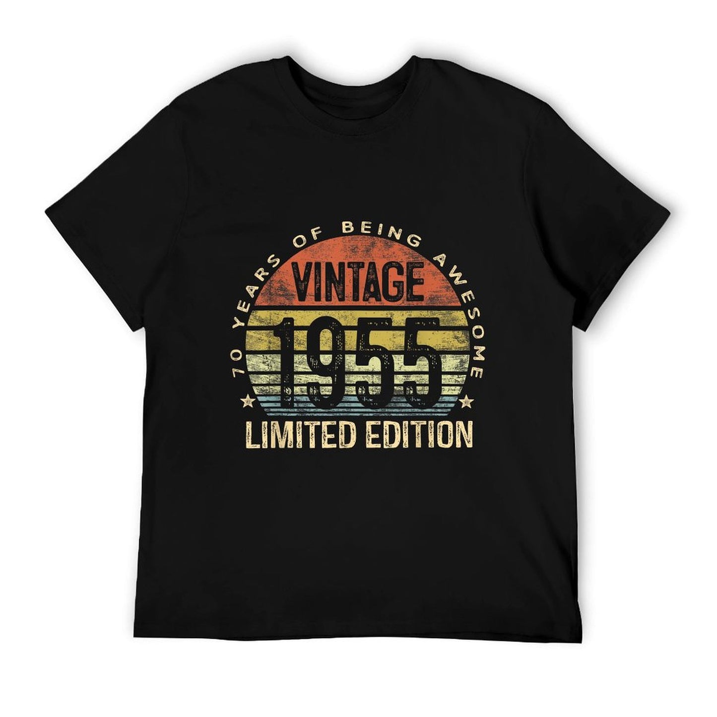 Vintage 1955 Limited Edition 70-Year-Old Gifts 70th Birthday T-Shirt