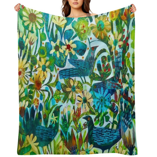 Summer Light, An Este MacLeod Design Throw Blanket