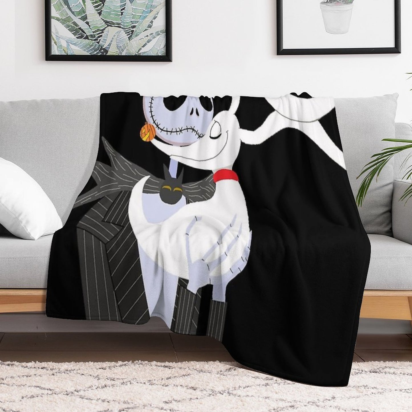 Zero Cuddling with Jack Throw Blanket