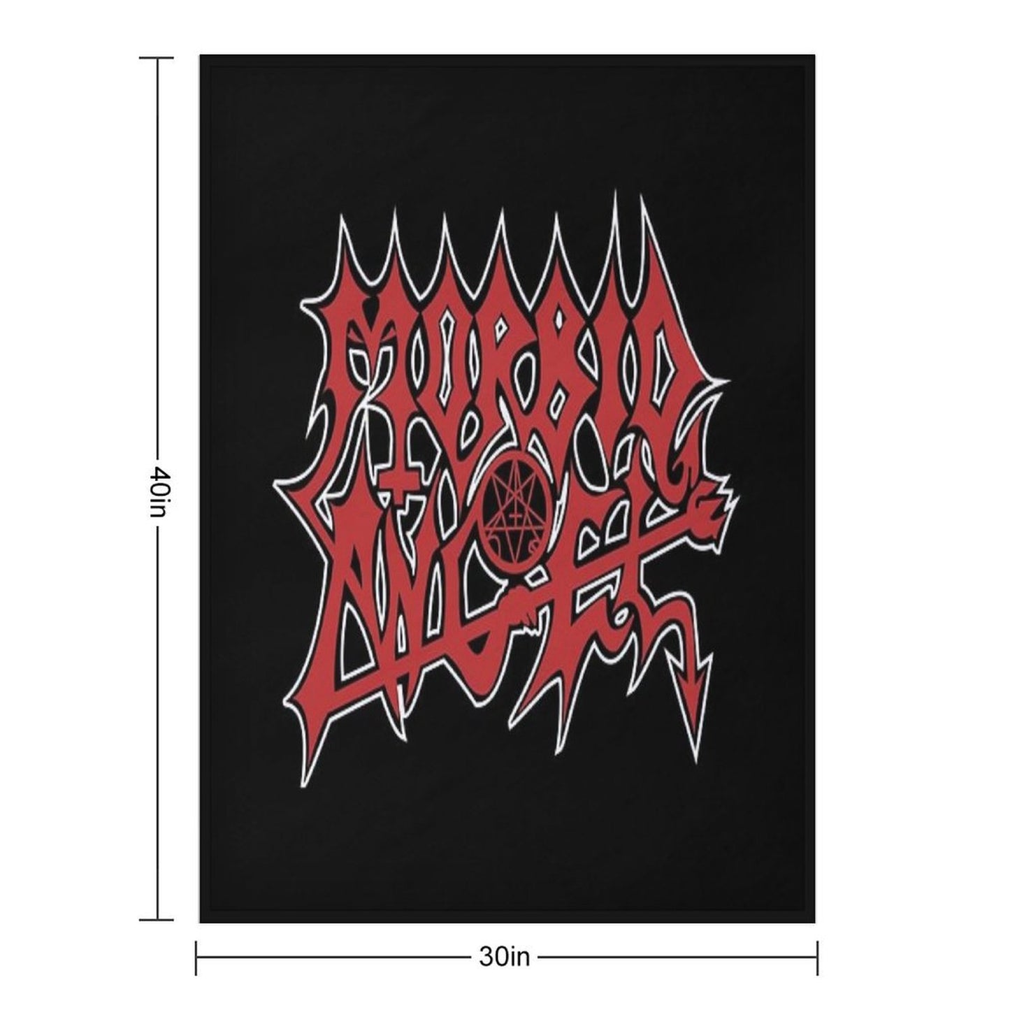 Morbid Throw Blanket