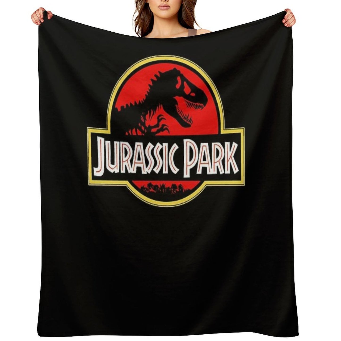 Jurrasic Park Classic Throw Blanket