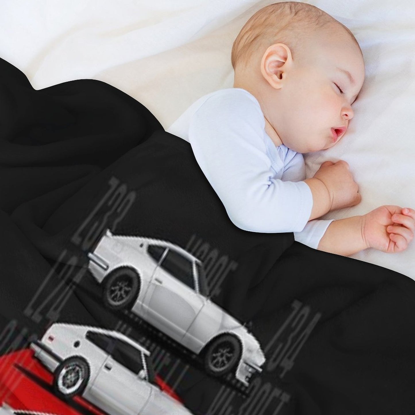 Z Generations (White) Throw Blanket