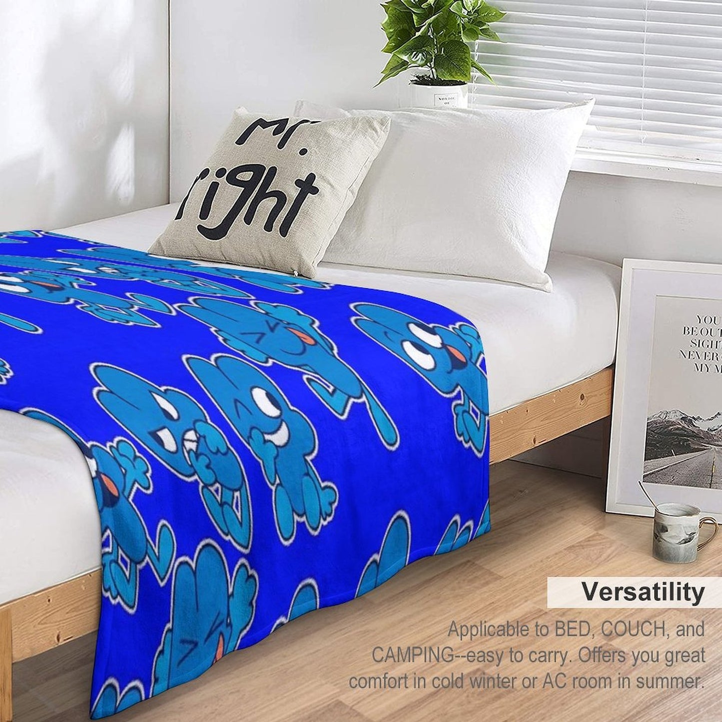 Four BFB Throw Blanket
