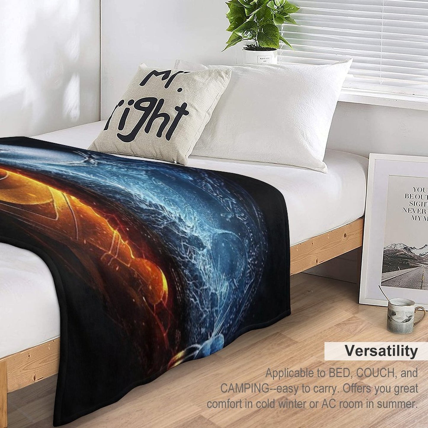 Mortal Kombat Look Throw Blanket