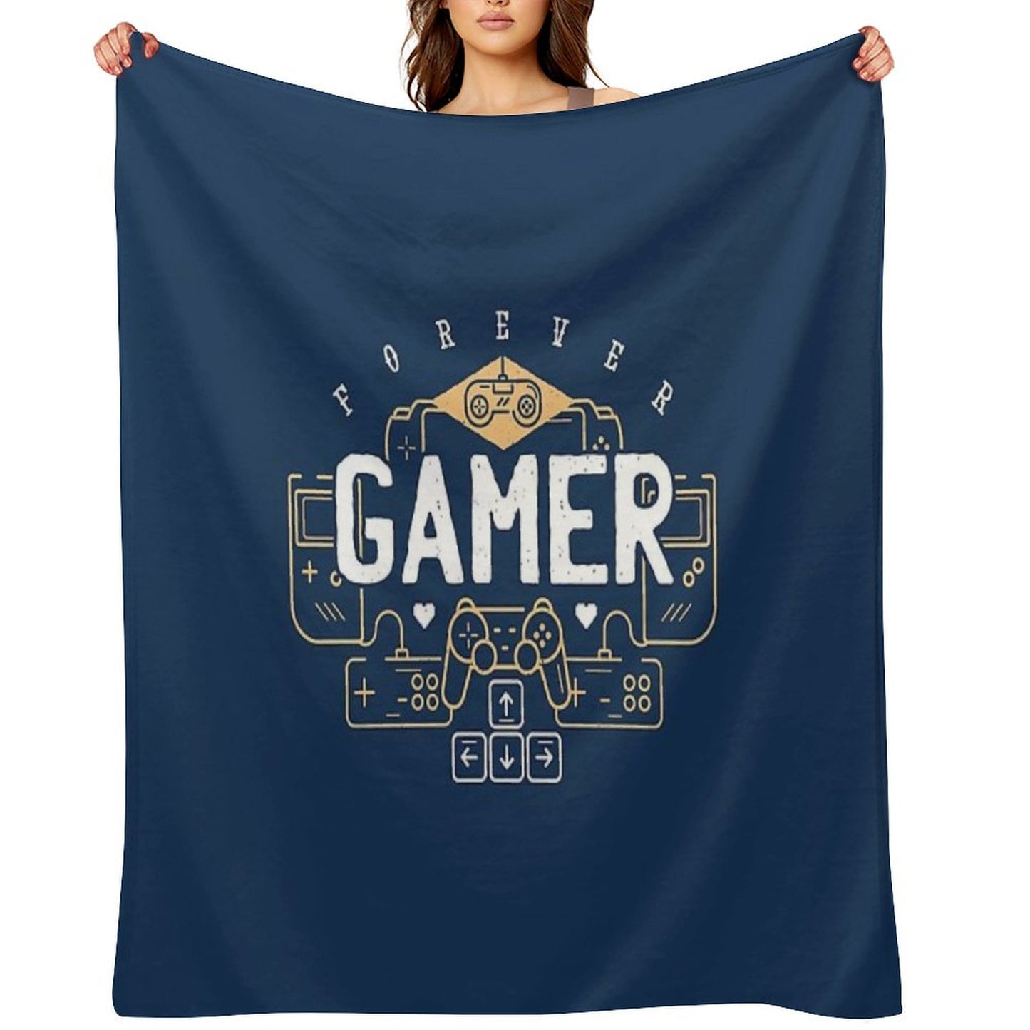 Forever Gamer Throw Blanket