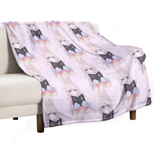 Pipkin Pippa Reading The Holy Bible Throw Blanket