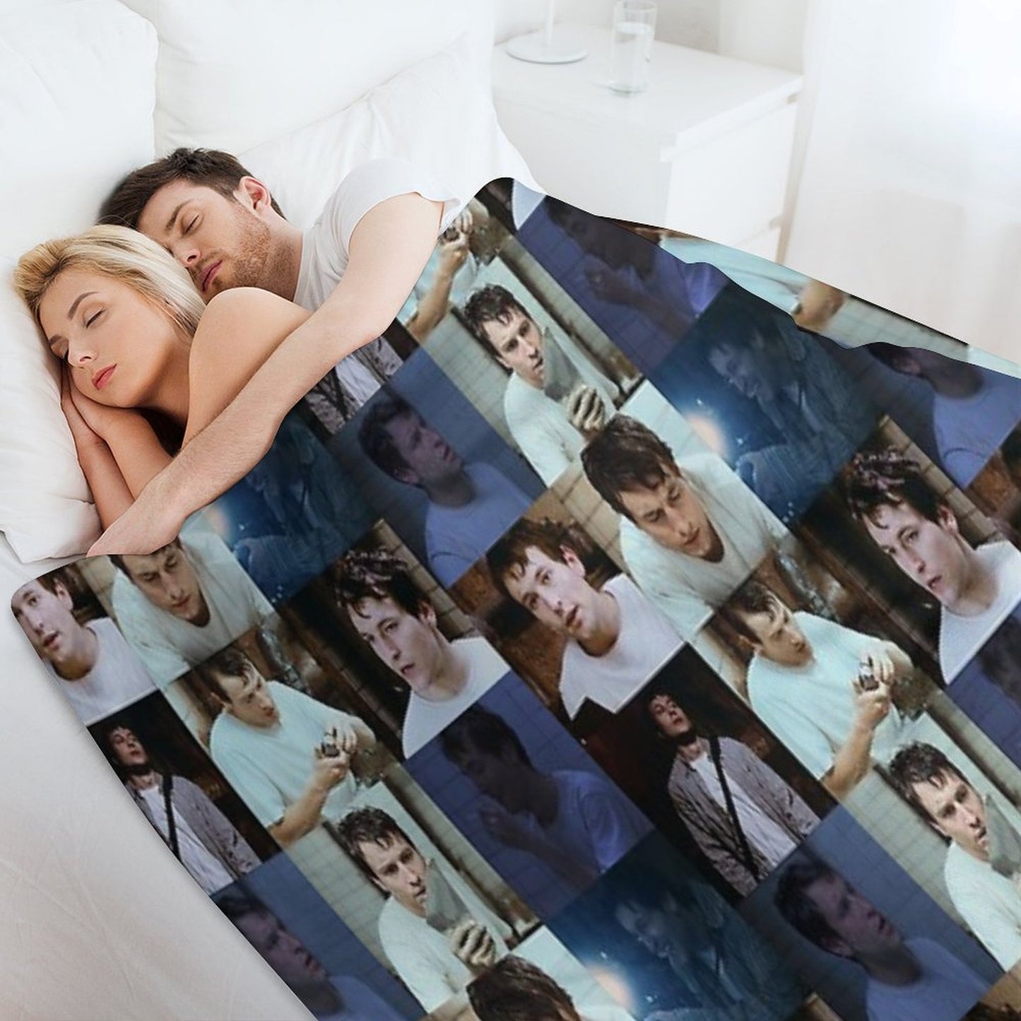 Adam Stanheight (Leigh Whannell) Throw Blanket