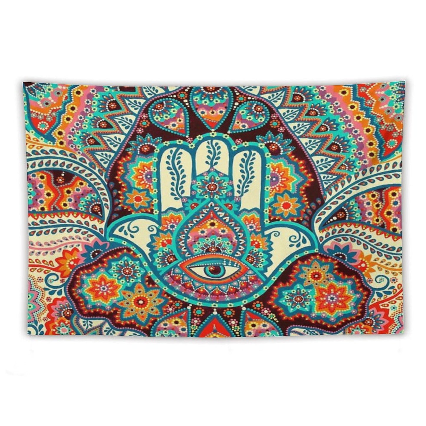 Hamsa Hand Tapestry