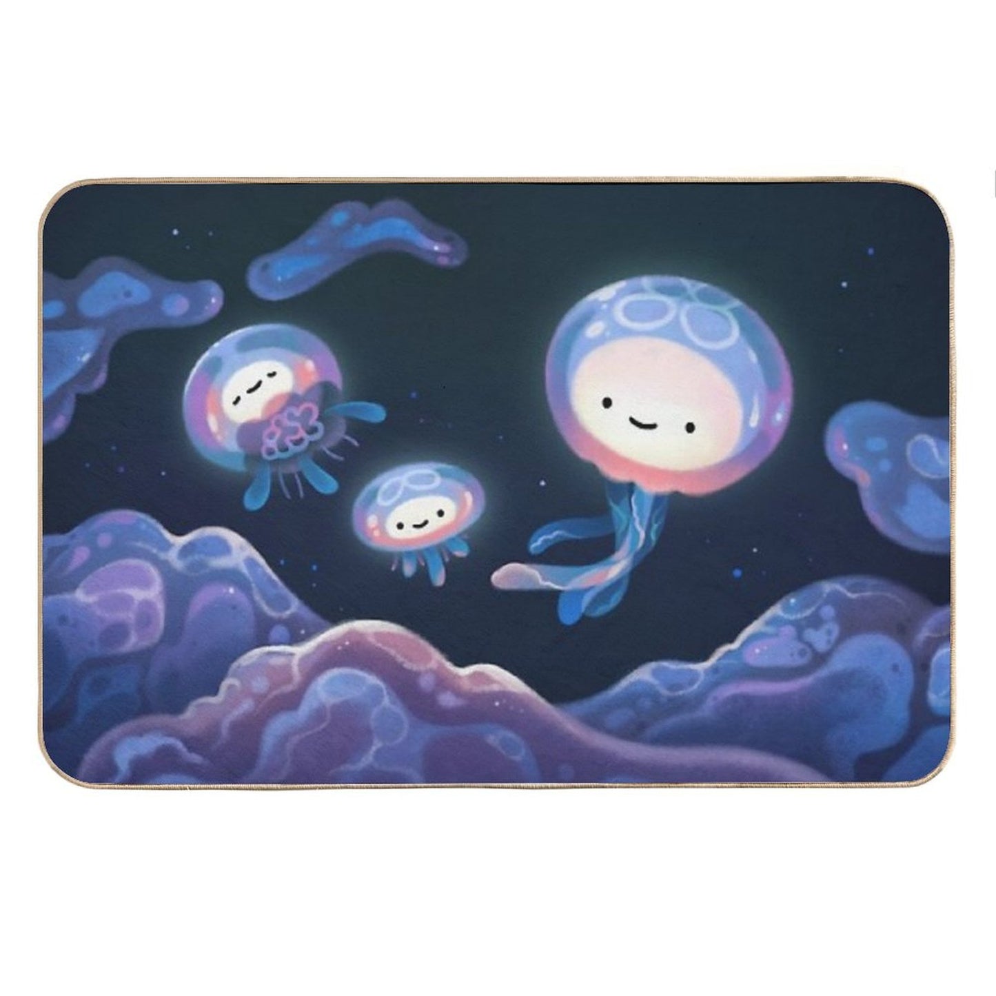 Full Moons Bath Mat