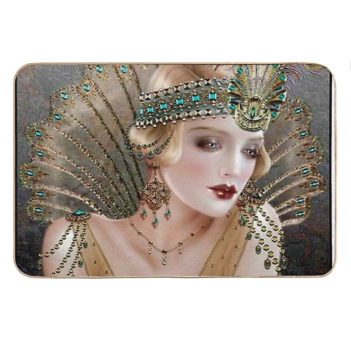 FLAPPER Vintage 1929 Beautiful Fashion Magazine Advertising Print Bath Mat