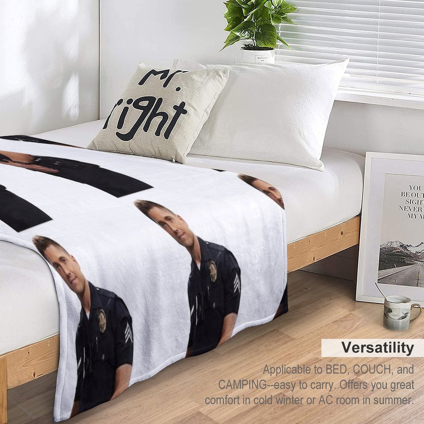 Tim Bradford Throw Blanket