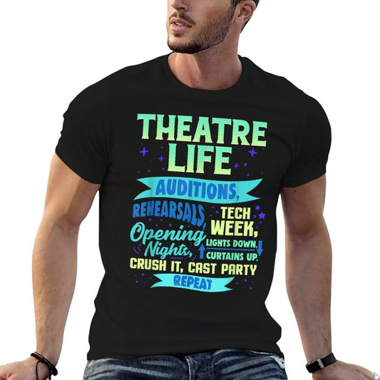 Theatre Nerd Actor Gift Funny Musical Theater Thespian T-Shirt