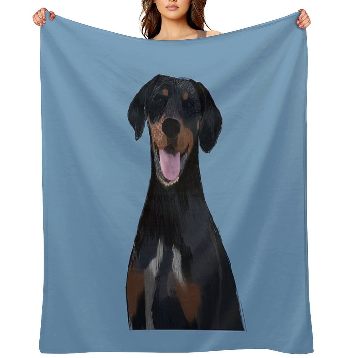 The Dog Throw Blanket
