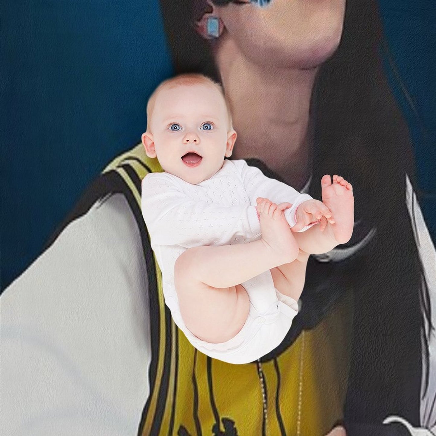 Spotlight on Billie Eilish Throw Blanket