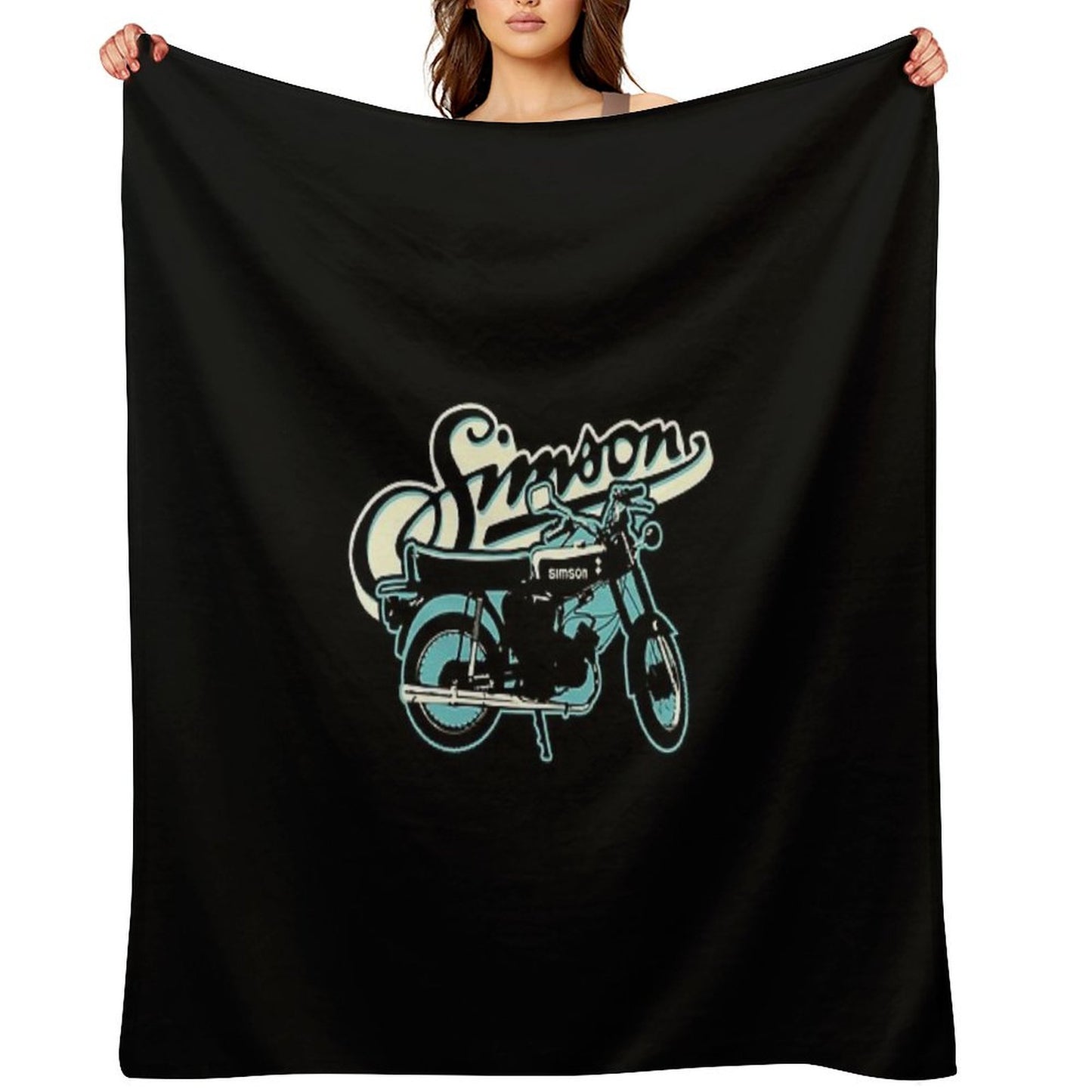 S51 Moped Drivers And GDR Fans. Throw Blanket