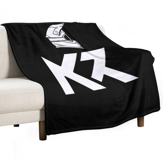 KR Motocross Throw Blanket