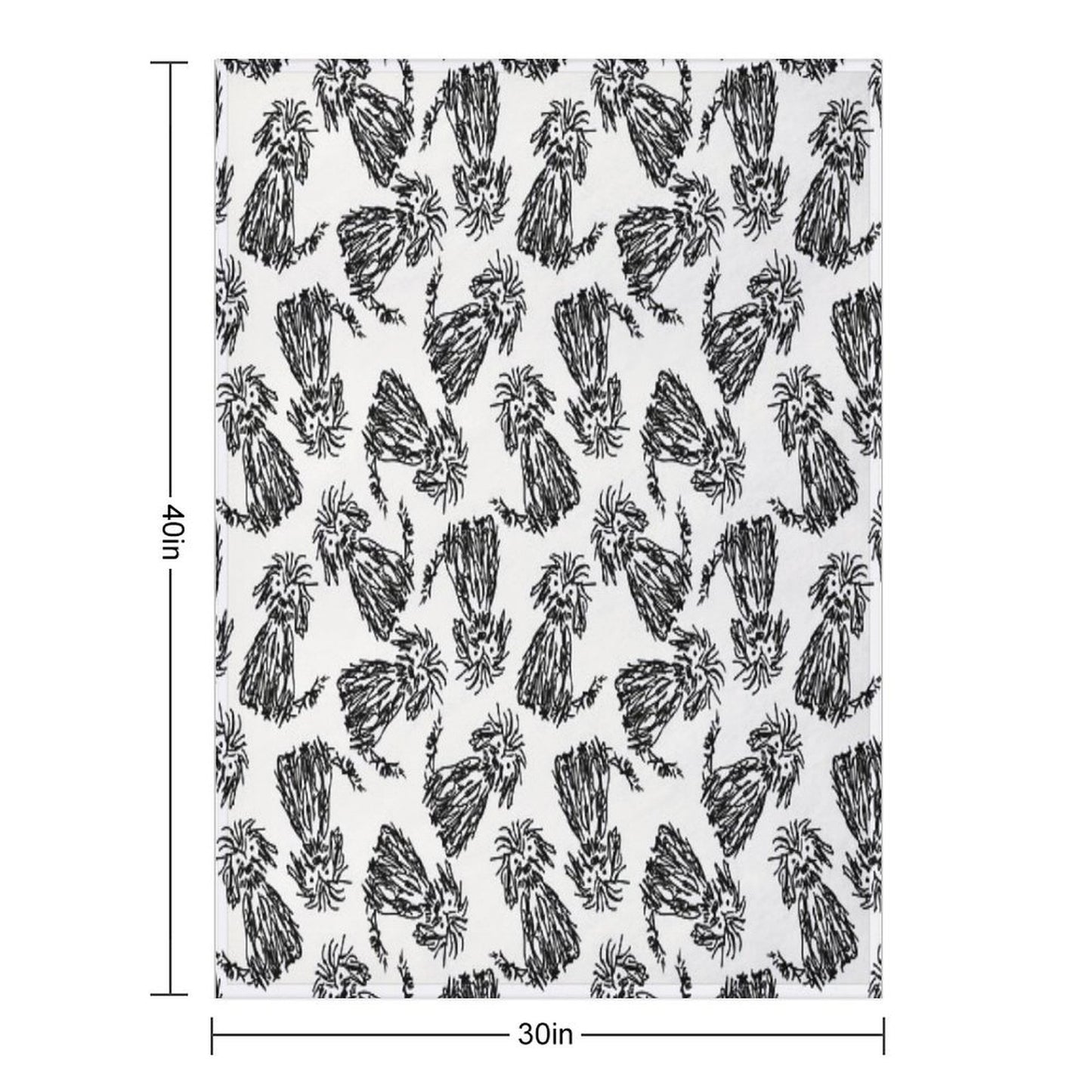 Dog Days Throw Blanket