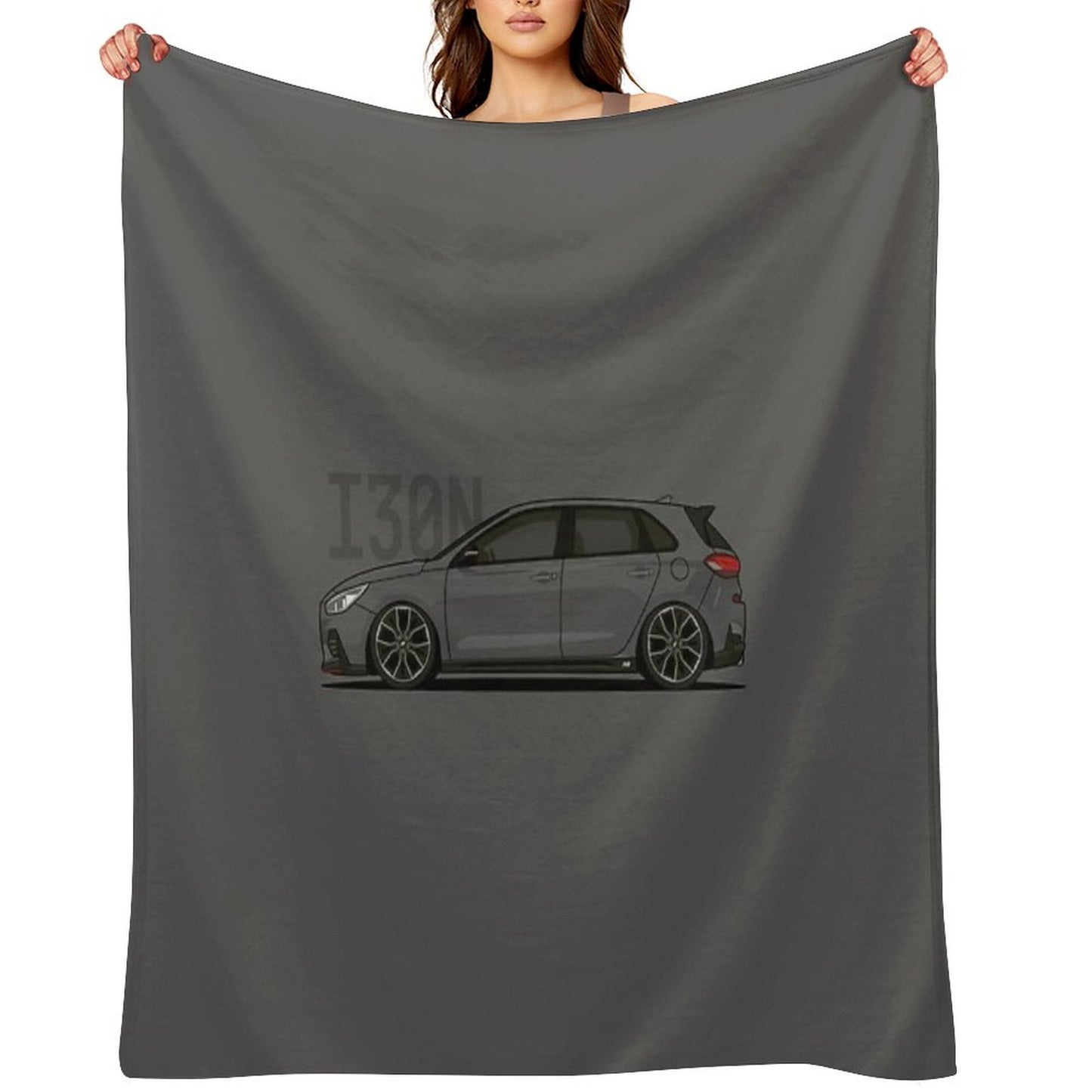Hyundai I30N Throw Blanket