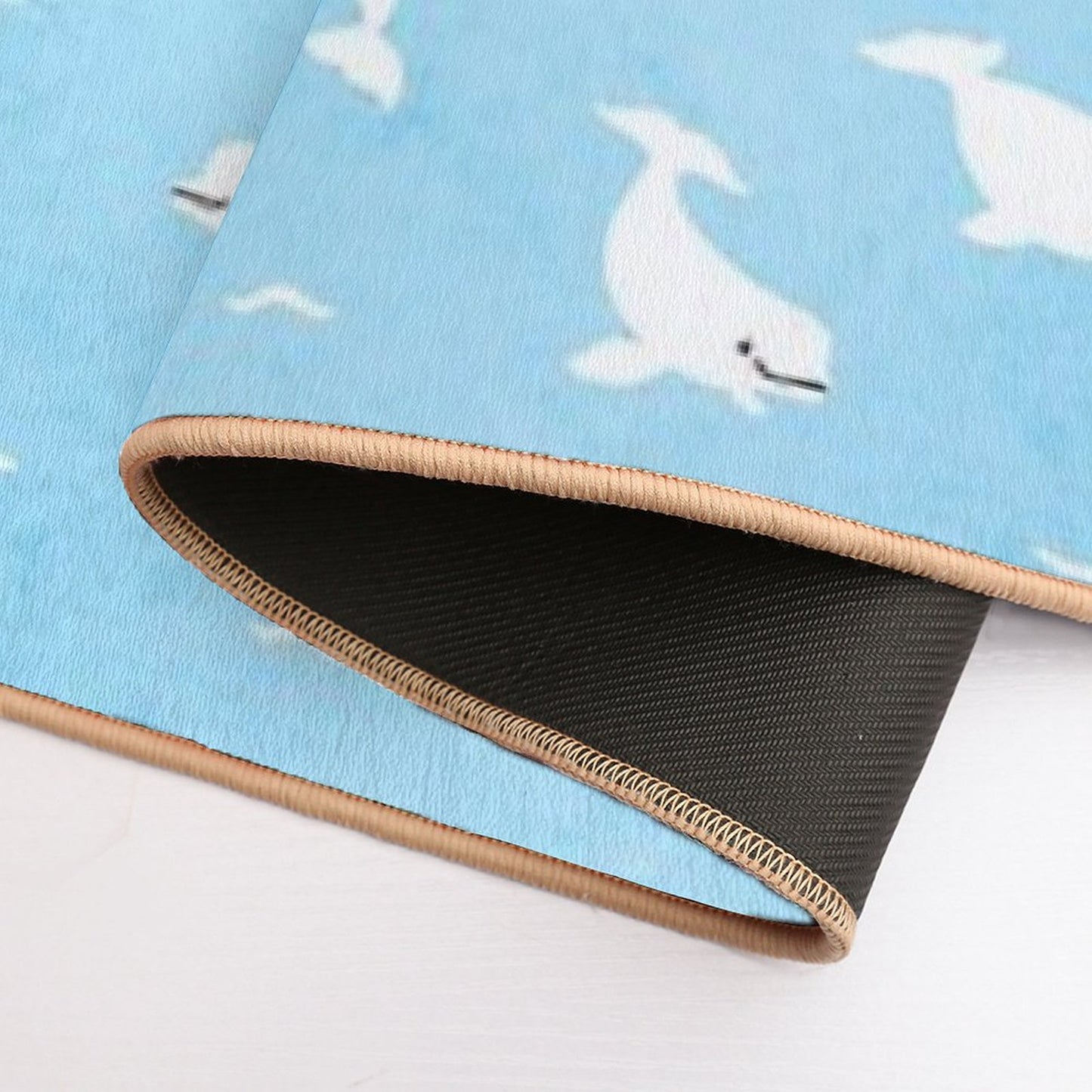 Beluga Whale Bath Mat