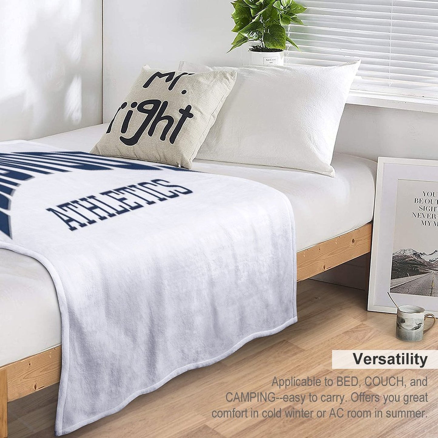 Longwood Athletics Throw Blanket