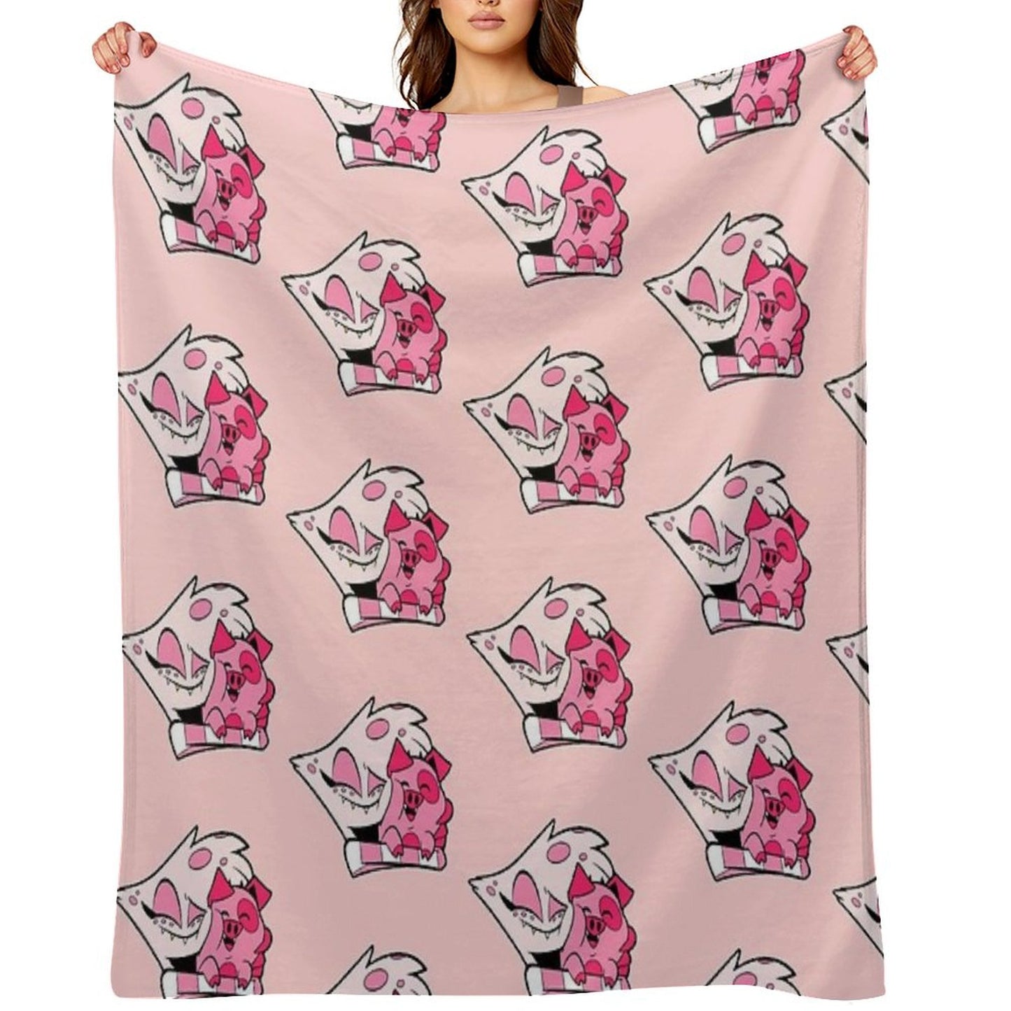 Angel Dust And Fat Nuggets Throw Blanket