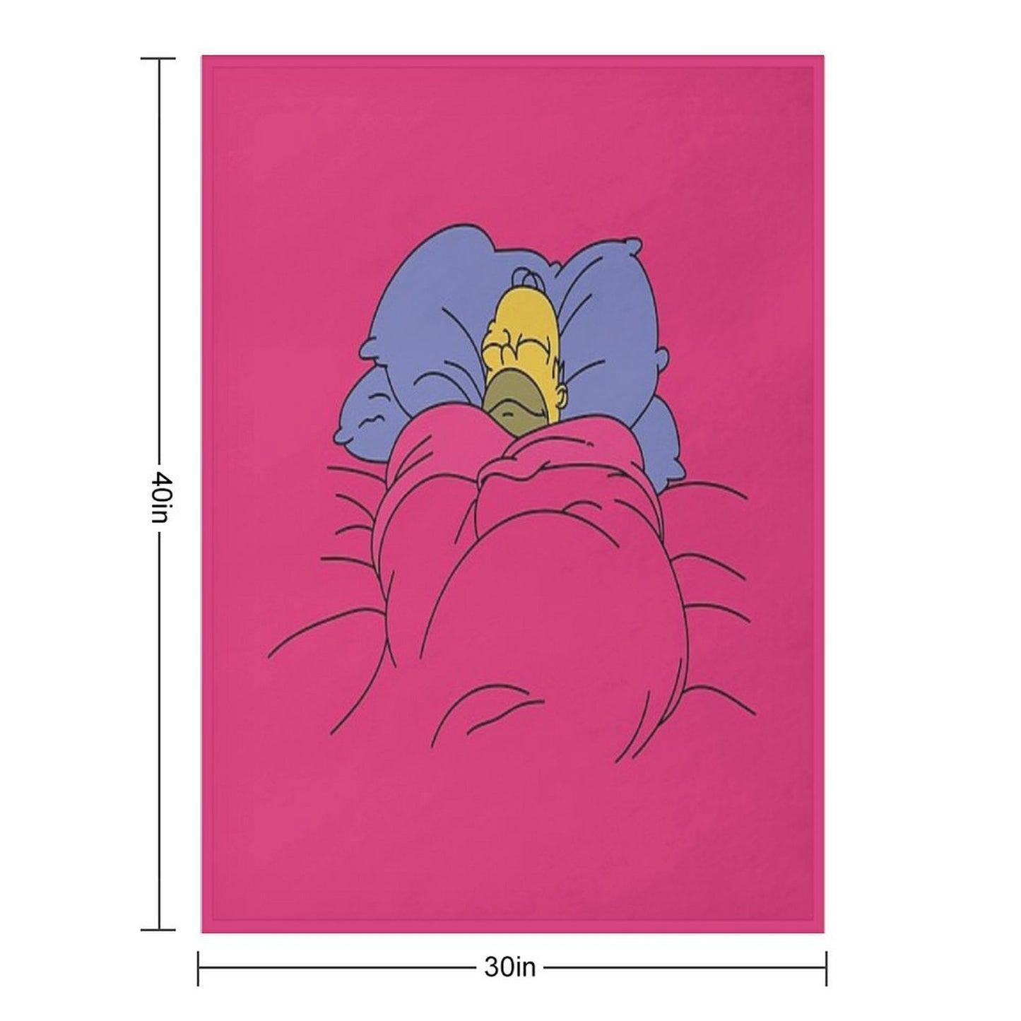 Toasty Cinnamon Bun Throw Blanket