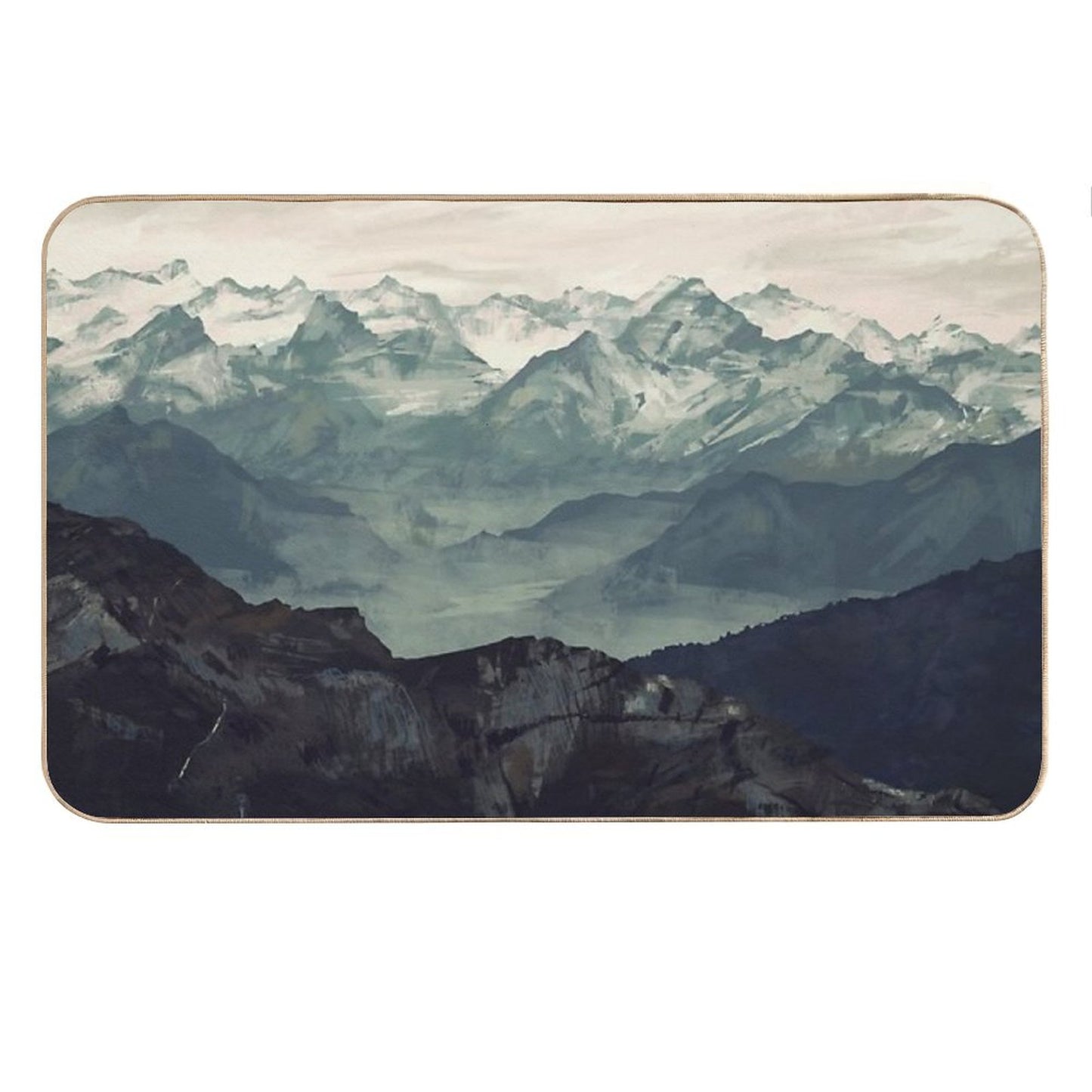 Mountain Fog Bath Mat