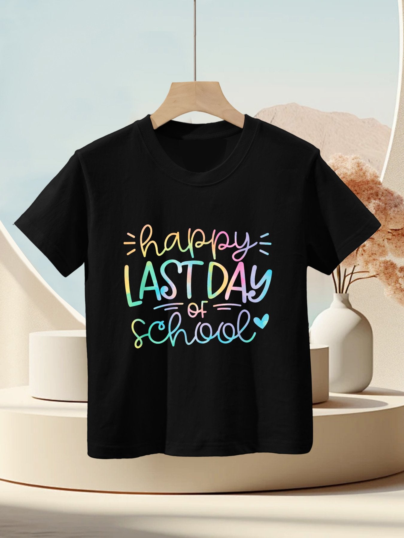 Last Day of School Tie Dye School Graduation Gifts Kids T-Shirt