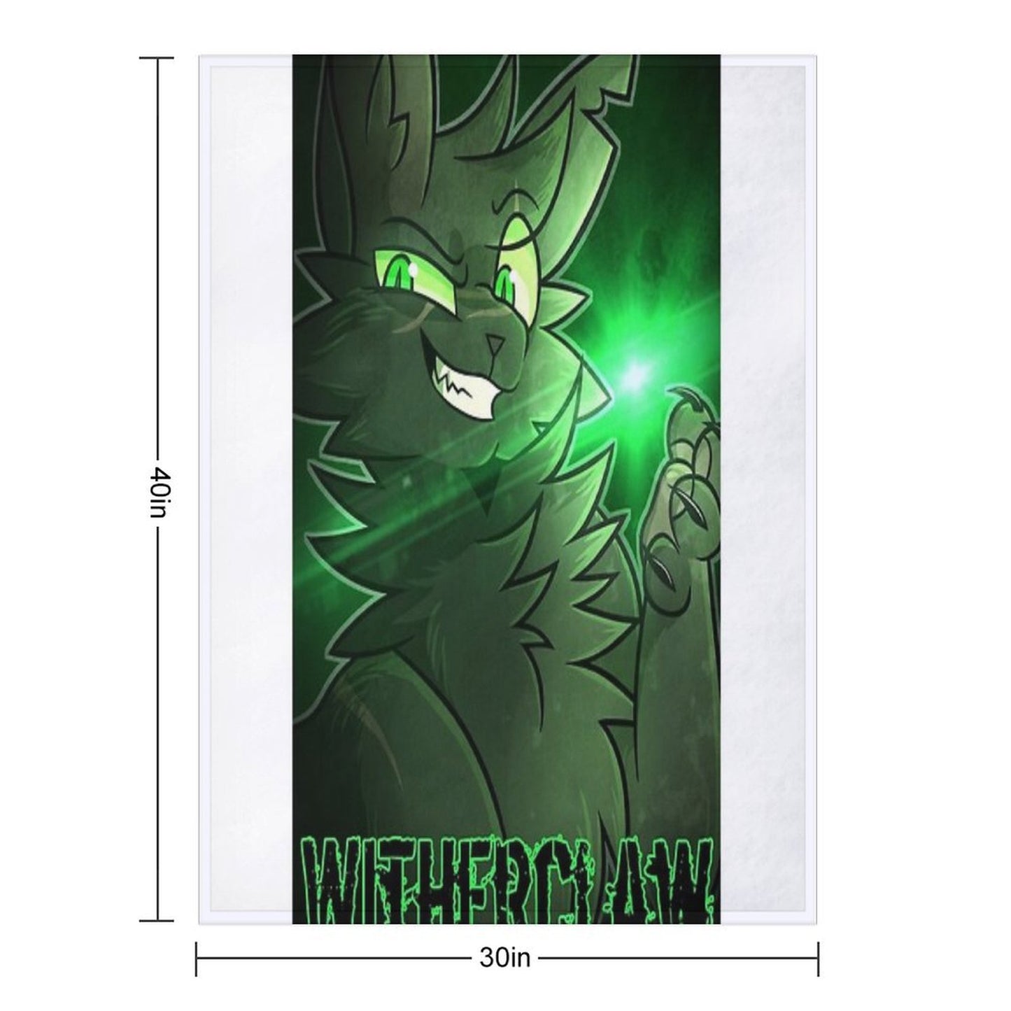 Witherclaw Throw Blanket